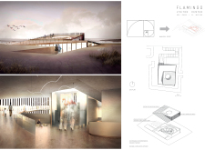 Honorable mention - flamingovisitorcenter architecture competition winners