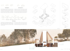 2nd Prize Winner + 
Buildner Student Award olivehouse architecture competition winners