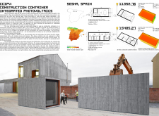 1st Prize Winner constructioncontainerfacelift architecture competition winners