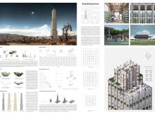 3rd Prize Winner + 
Buildner Student Award  timberskyscraper architecture competition winners
