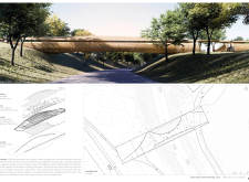 1st Prize Winner gaujafootbridge architecture competition winners