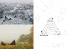Honorable mention - amberroadtrekkingcabins architecture competition winners