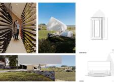 3rd Prize Winner + 
BB STUDENT AWARD wineroom architecture competition winners