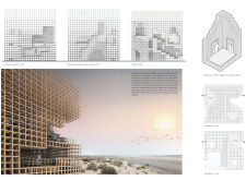 3rd Prize Winner flamingotower architecture competition winners