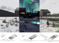2nd Prize Winner icelandguesthouse architecture competition winners
