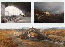Honorable mention - blacklavacenter architecture competition winners