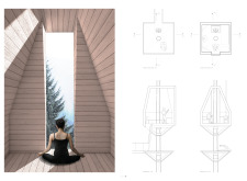 2nd Prize Winner + 
BB STUDENT AWARDsilentcabins architecture competition winners