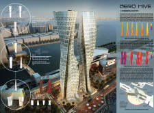 1ST PRIZE WINNER skyhive architecture competition winners