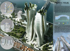 1st Prize Winner skyhive architecture competition winners