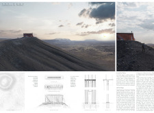3rd Prize Winner + 
BB STUDENT AWARDicelandvolcanolookoutpoint architecture competition winners