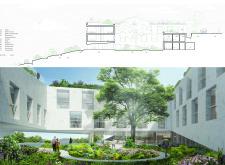 Honorable mention - portugalelderlyhome architecture competition winners